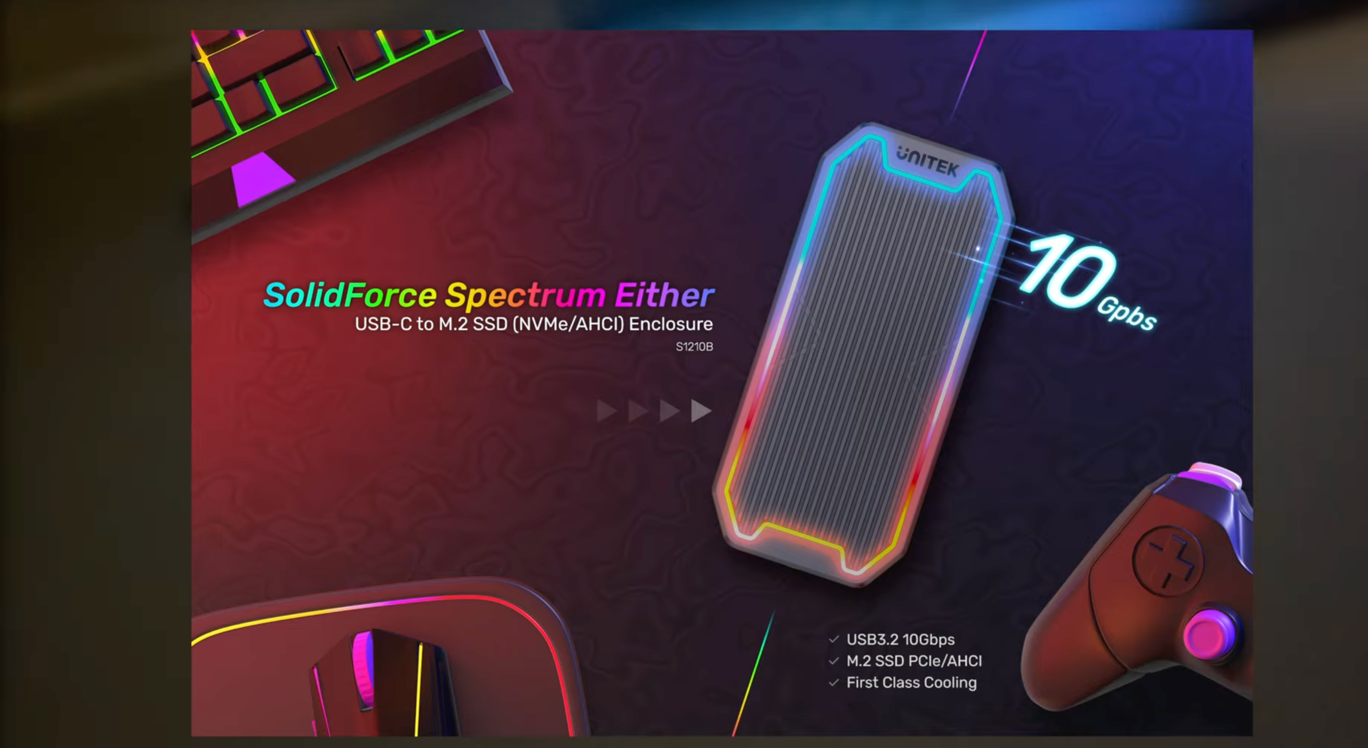 Review S1210B SolidForce Spectrum RGB Enclosure