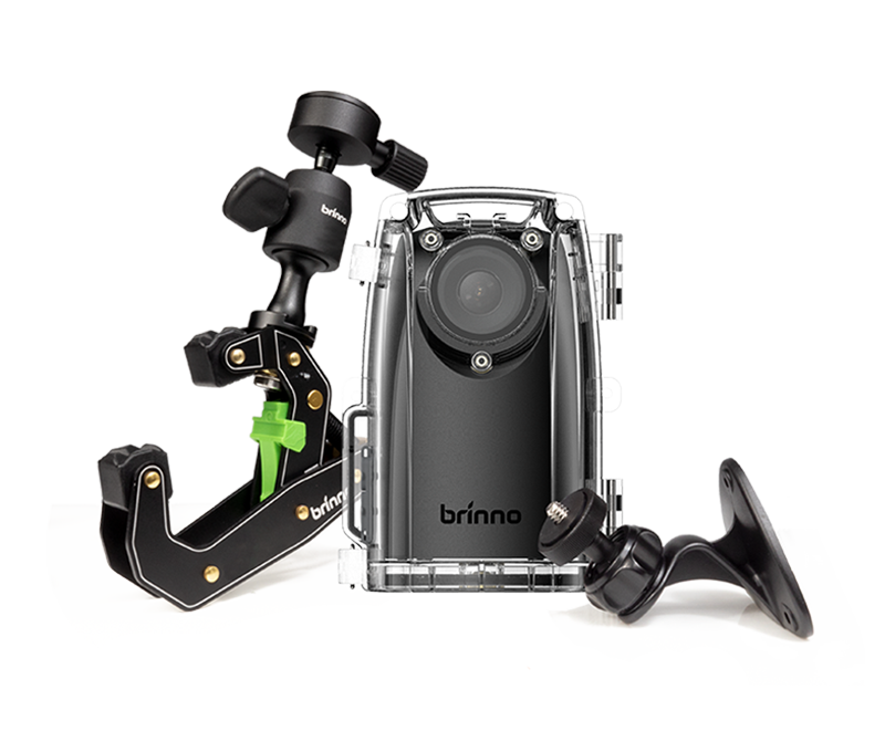 Brinno Time Lapse Camera BCC300-C Bundle, Outdoor Construction Jobsite Plant Weather | HDR FHD1080P Timelapse Camera LCD Screen | Extended Battery Life IPX4 Water-Resistant Housing and Clamp