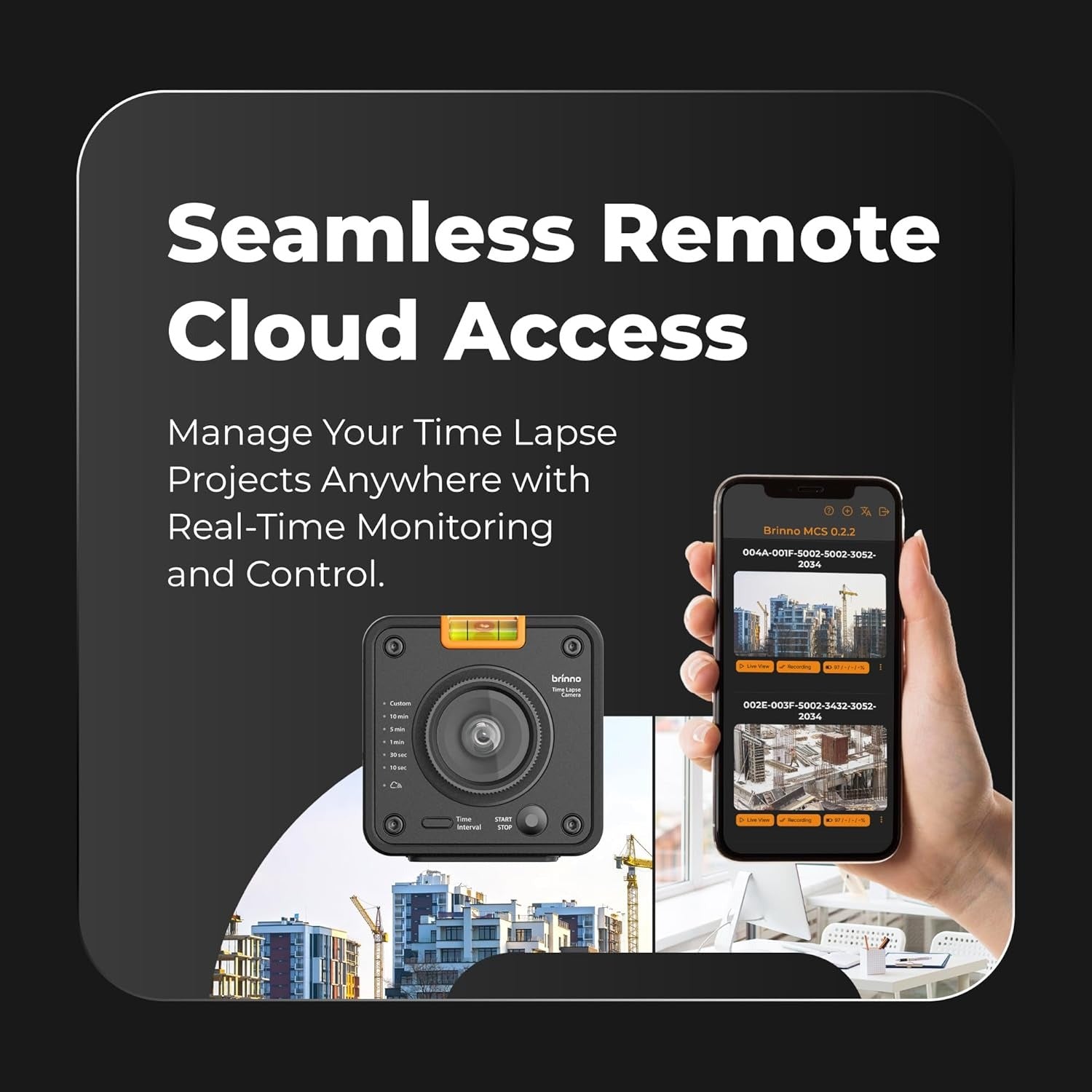 Brinno BCC5000 4K WiFi Time Lapse Camera Bundle