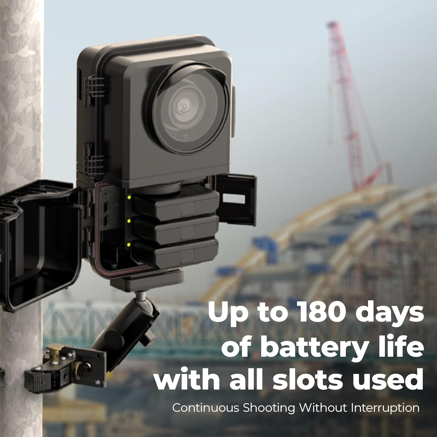 Brinno BCC5000 4K WiFi Time Lapse Camera Bundle