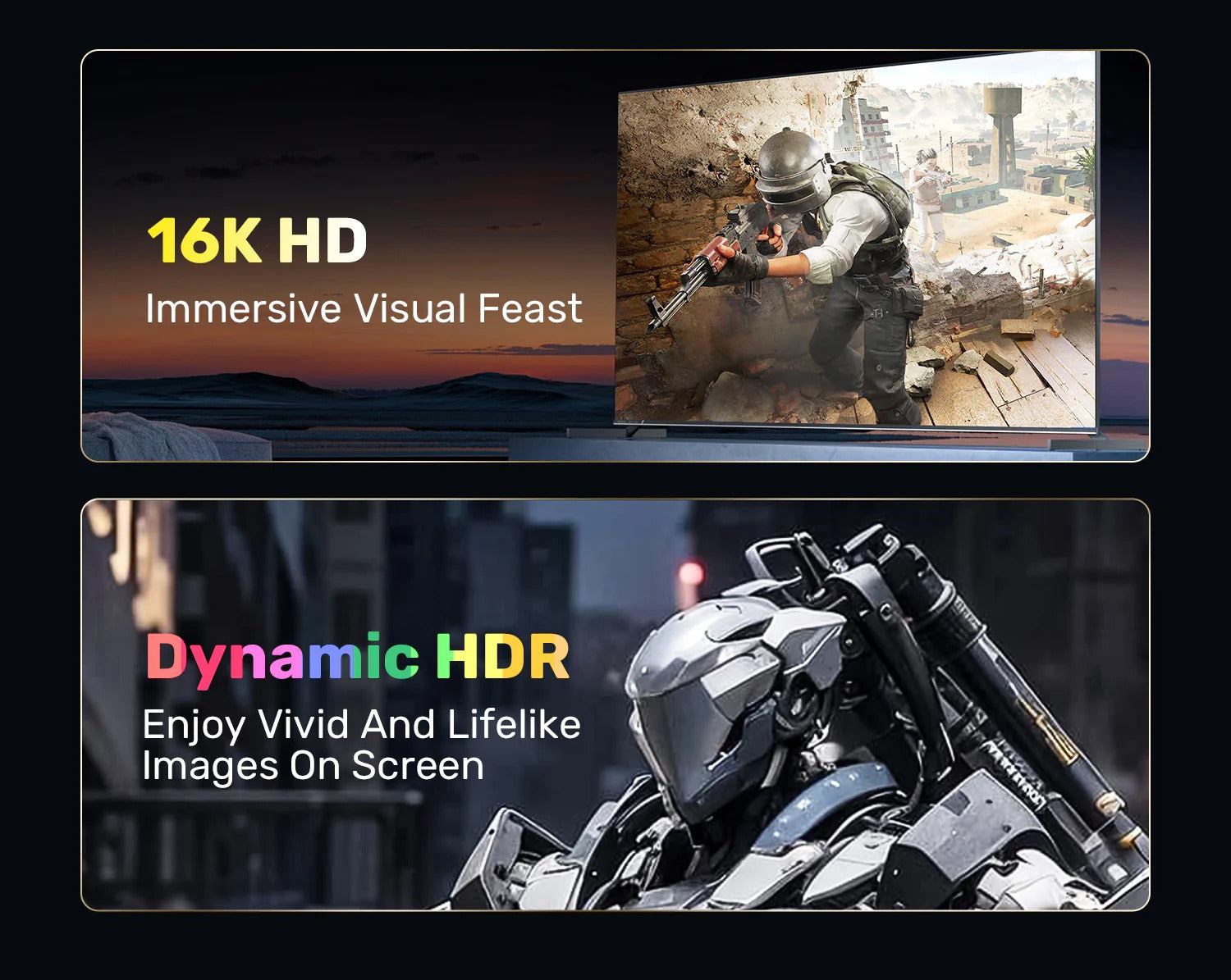 Gaming 8K@120Hz 4K@240Hz DisplayPort 2.1 Cable