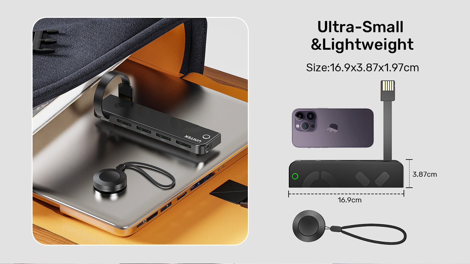 4-in-1 Nintendo Switch Game Card Reader with Remote