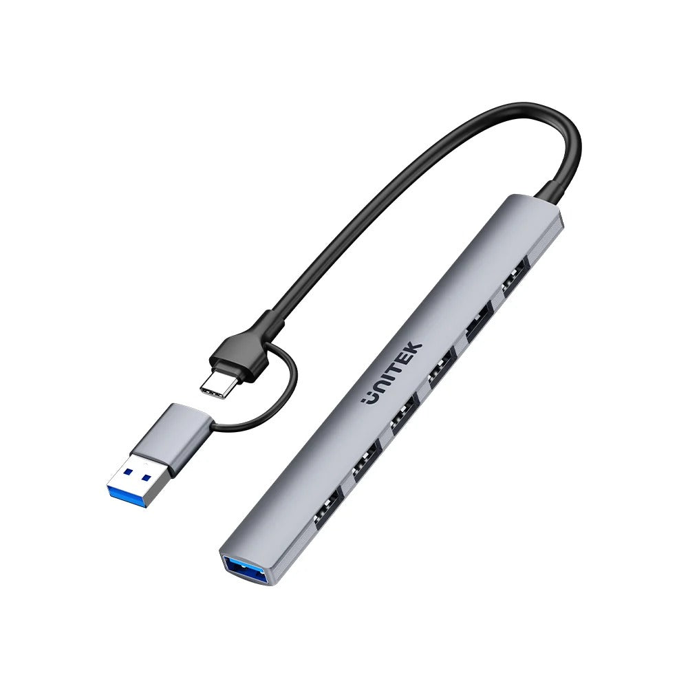 7-in-1 5Gbps Hub with 7 USB-A Ports