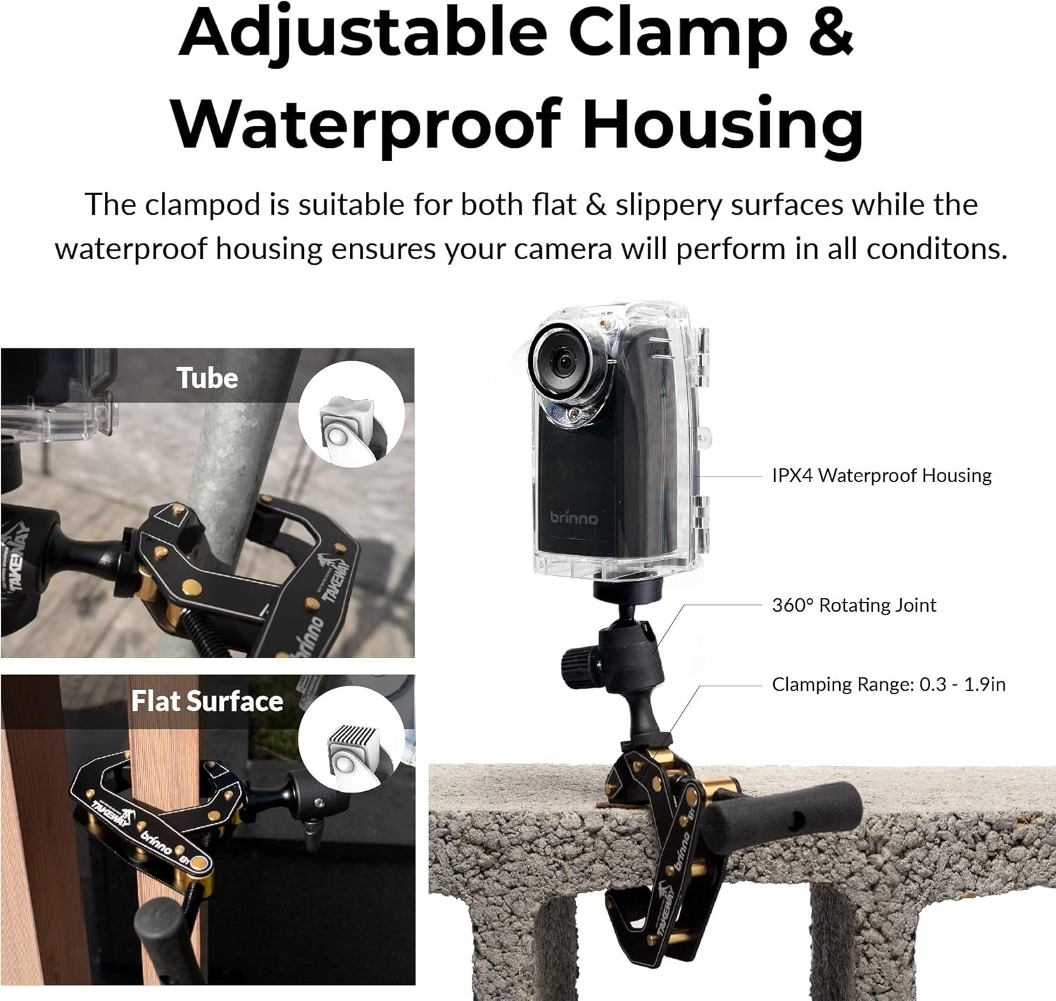 Brinno ATH120 Weather Resistant Camera Housing Case