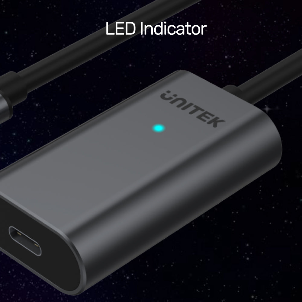 USB C Extension Cable LED Indicator