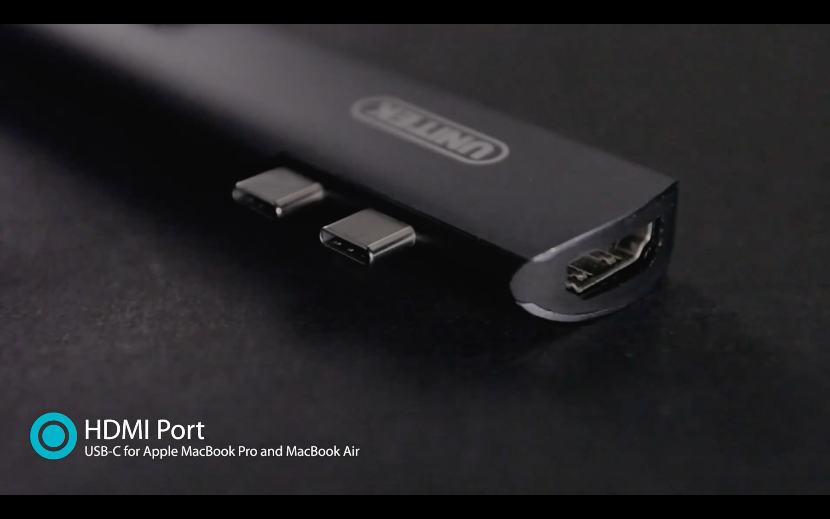 UNITEK D008A: MacBook Ultra Slim Dual Type-C Multi-Port Hub