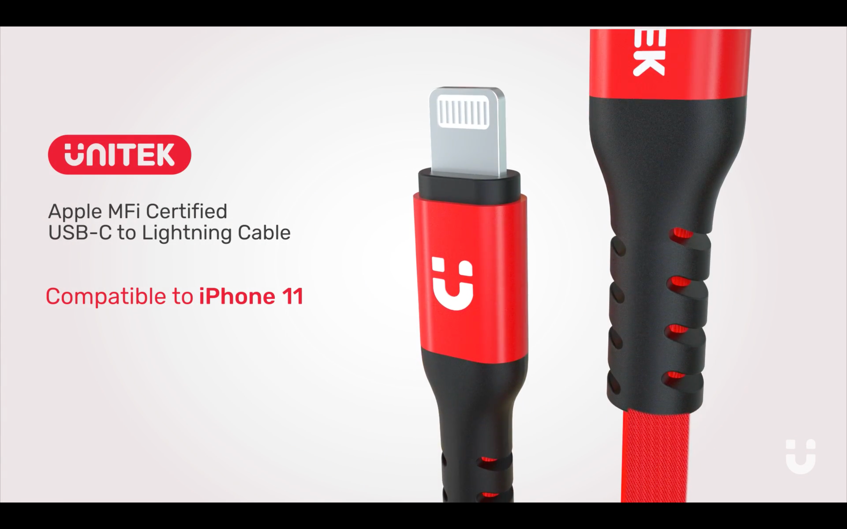 [New iPhone 11 Compatible] Apple MFI Certified USB C to Lightning Cable by UNITEK