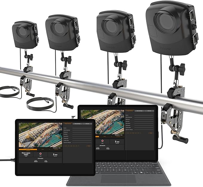 Brinno BCC2000 Plus Construction Camera Bundle | includes: Full HD TLC2000 Time Lapse Camera, 32-ft Extender for Laptop/Tablet