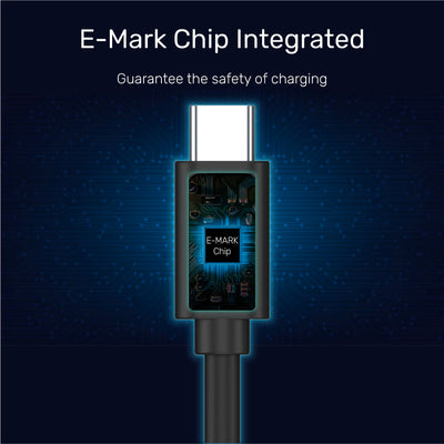 USB-C Extension Cable with 4K@60Hz PD 100W 10Gbps (USB 3.2 Gen2)