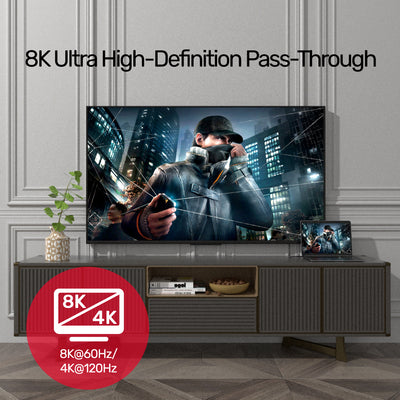 USB 4 100W PD Fast Charging Cable 8K@60Hz 40Gbps