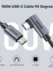 100W USB-C Cable 90 Degree
