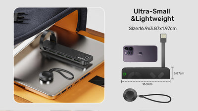 4-in-1 Nintendo Switch Game Card Reader with Remote