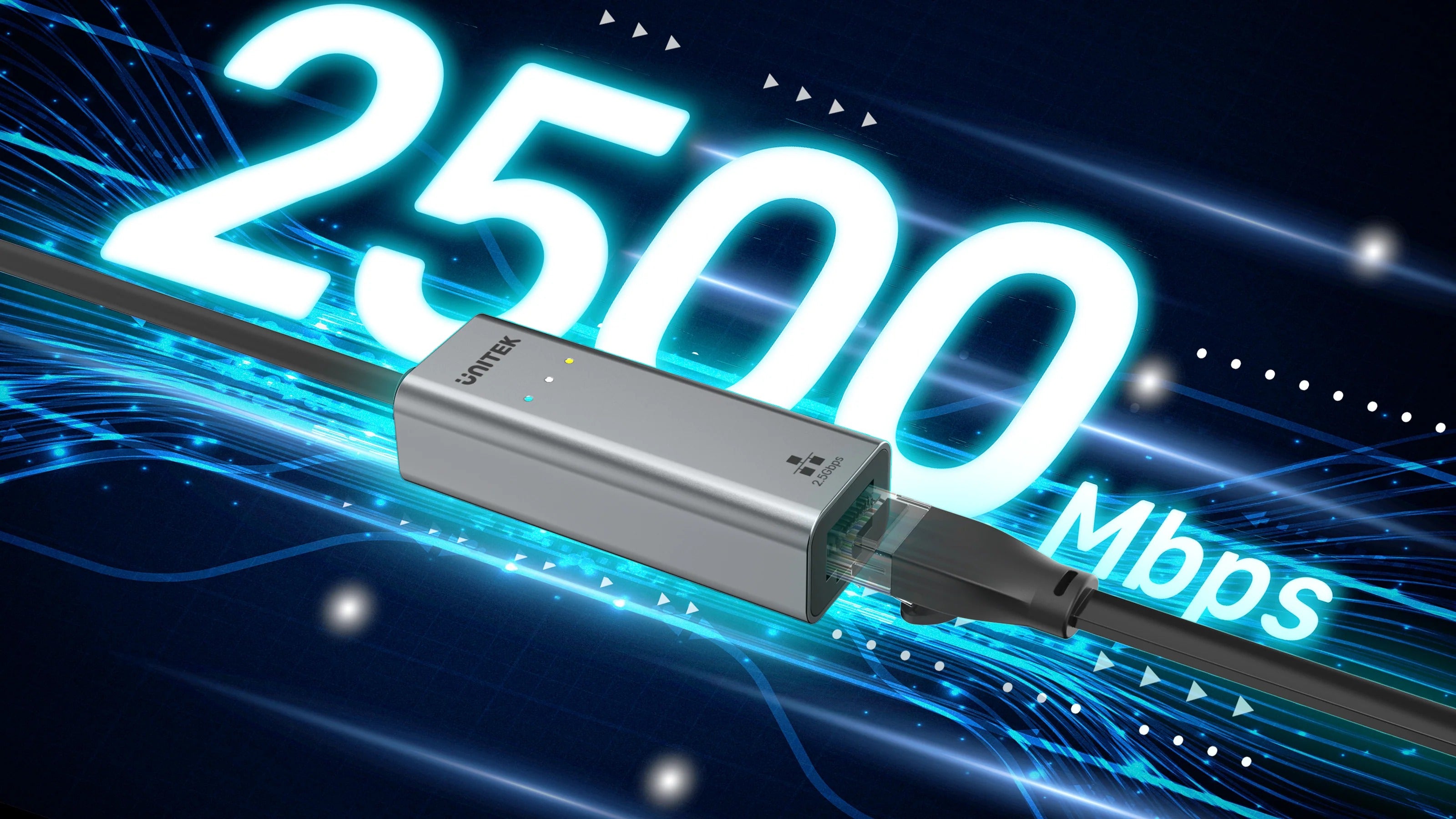USB 1GB / 2.5GB Ethernet Adapter Y-3465A / U1313C - Kaplen