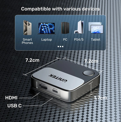 4K Wireless Screen Mirroring Device