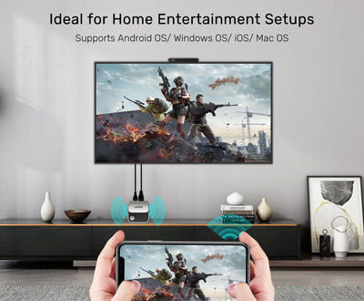 4K Wireless Screen Mirroring Device