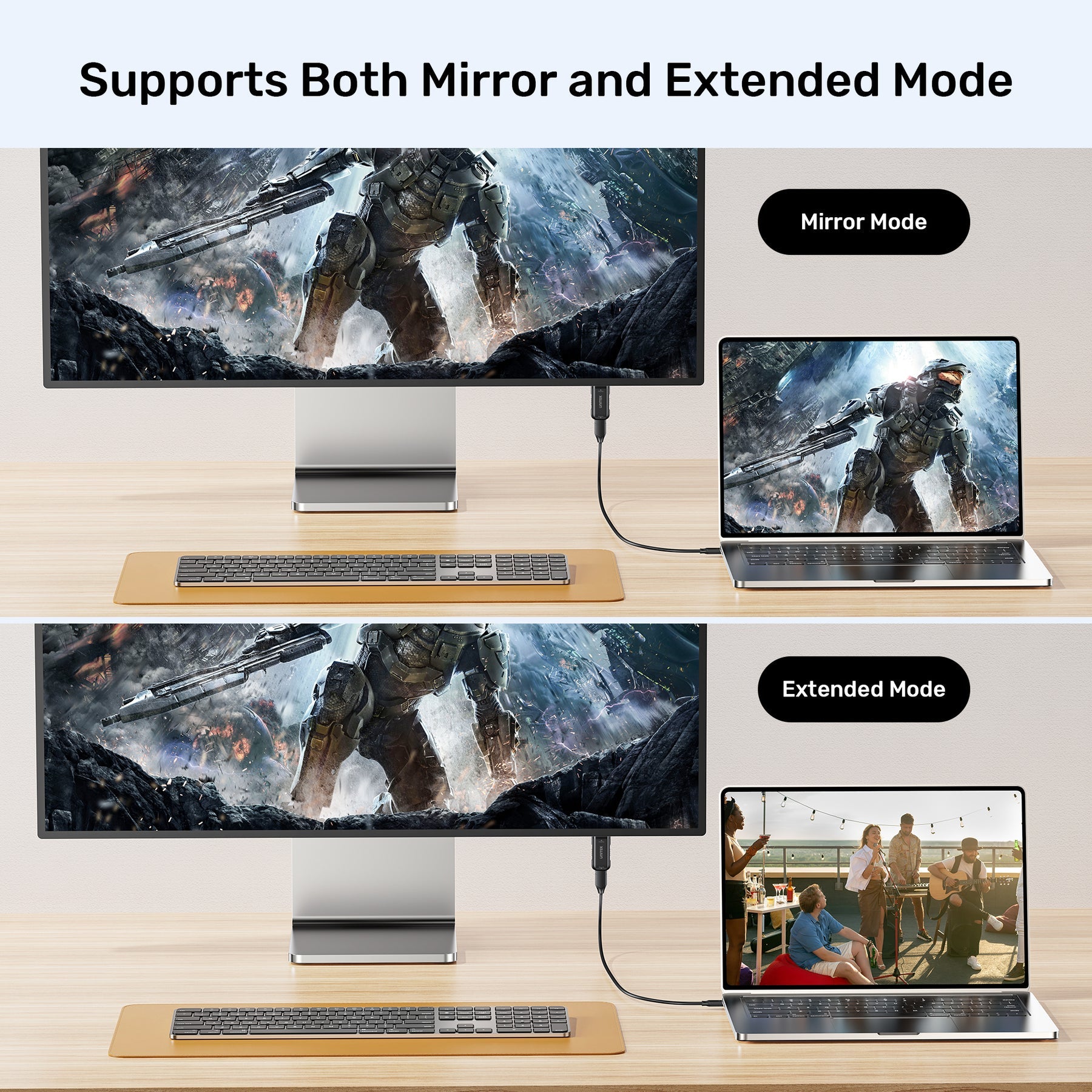 USB-C F to HDMI M Adapter /
