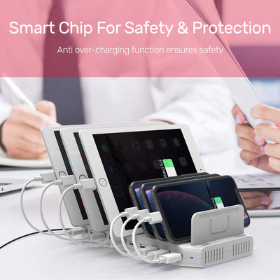 10 Port USB Charging Station 60W
