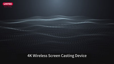 4K Wireless Screen Mirroring Device
