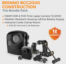 BCC2000 Construction Camera Trio Bundle Set