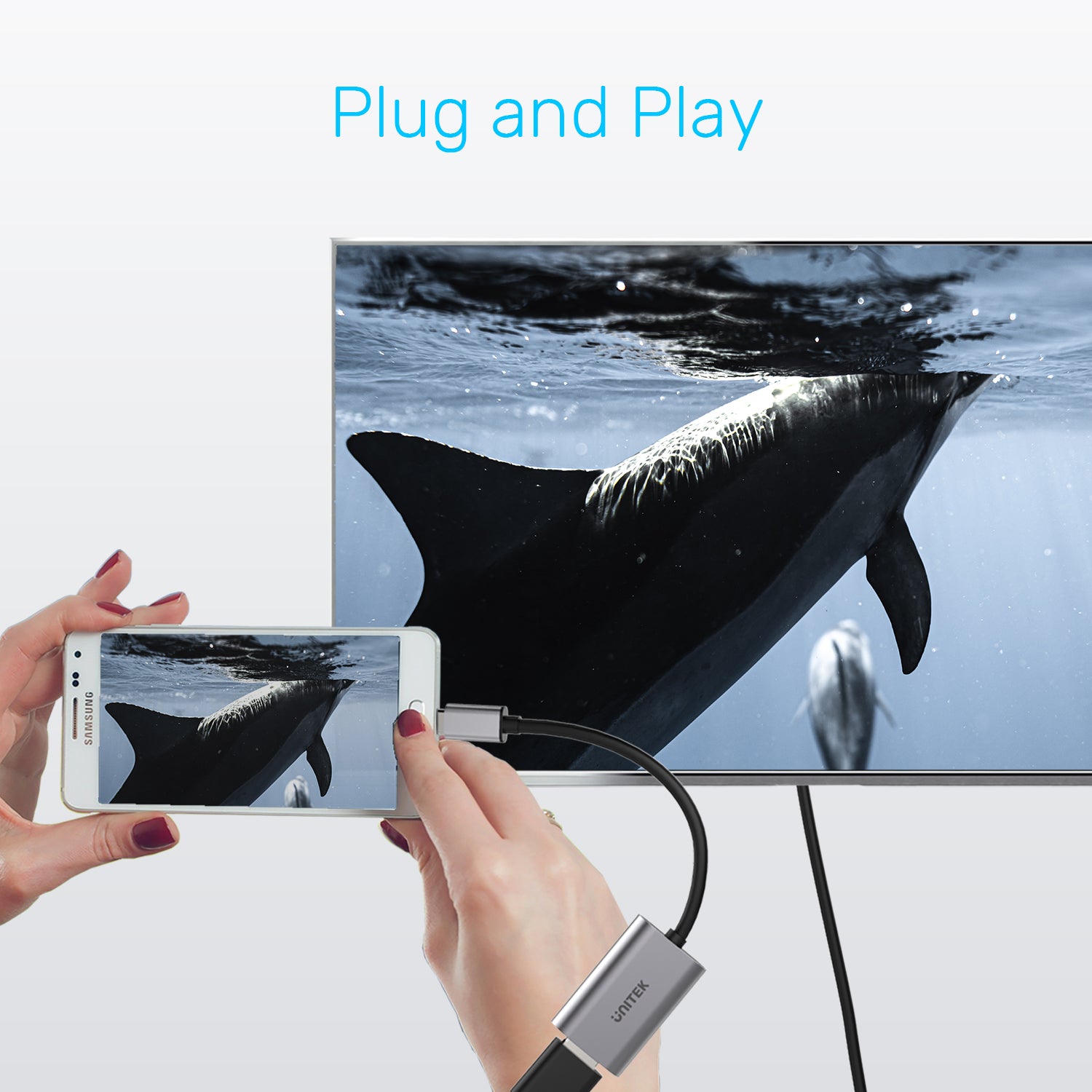 4K USB-C to HDMI 2.0 Adapter Y-6316