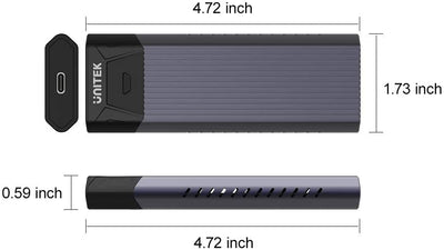 USB 3.1 Type C to M.2 SSD NVMe Enclosure Y-S1203A