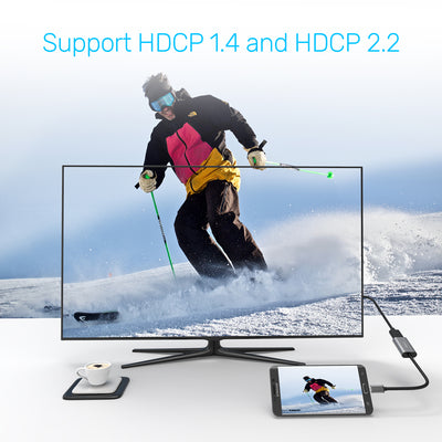 4K USB-C to HDMI 2.0 Adapter Y-6316