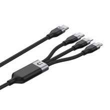 3-in-1 USB-A to USB-C Charging Cable
