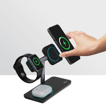 Magnetic Wireless Charging Stand MagMighty TRI 3-in-1 Dividable P1212A