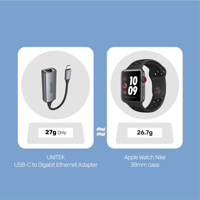 USB3.1 Gigabit Ethernet Adapter U1312A
