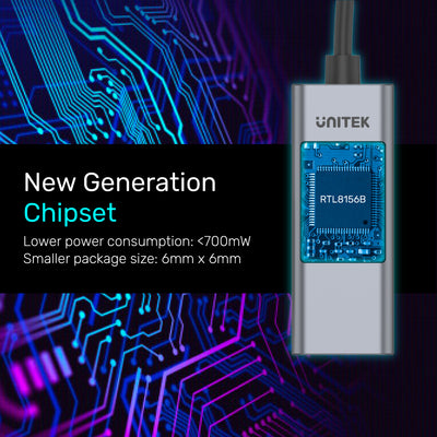 USB-C to 2.5G Gigabit Ethernet Adapter U1313A