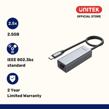 USB-C to 2.5G Gigabit Ethernet Adapter U1313A