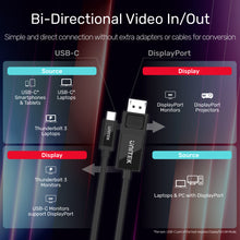 USB-C to DisplayPort 1.4 8K Bi-Directional Cable 1.8M V1146A