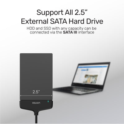 USB 3.1 to 2.5" SATA III Adapter