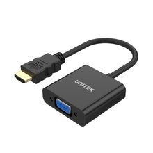 HDMI to VGA Adapter with 3.5mm for Stereo Audio