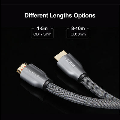 Unitek 4K 60Hz HDMI Cable (HDMI2.0a, HDMI2.0b) Y-C138GRY