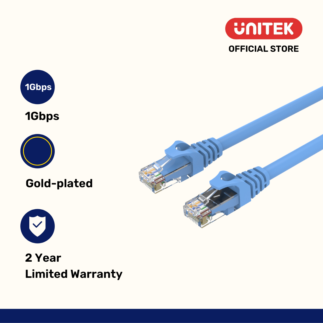Cat 6 UTP RJ45 Ethernet Cable Y-C810ABL